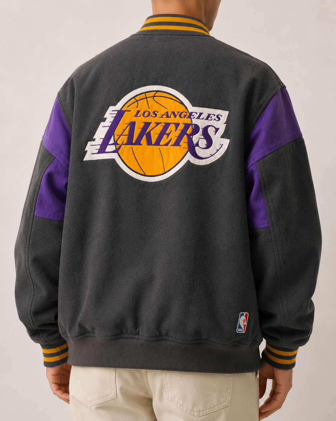 Adidas Los Angeles Lakers Varsity College Jacket - Größe L