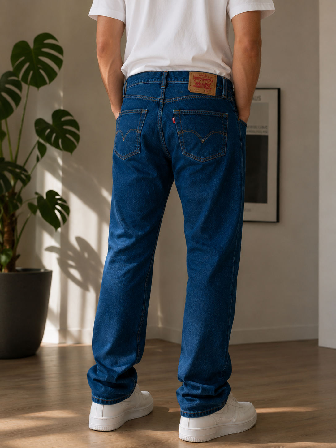 Levi’s 501 Jeans W34 L36 Blau