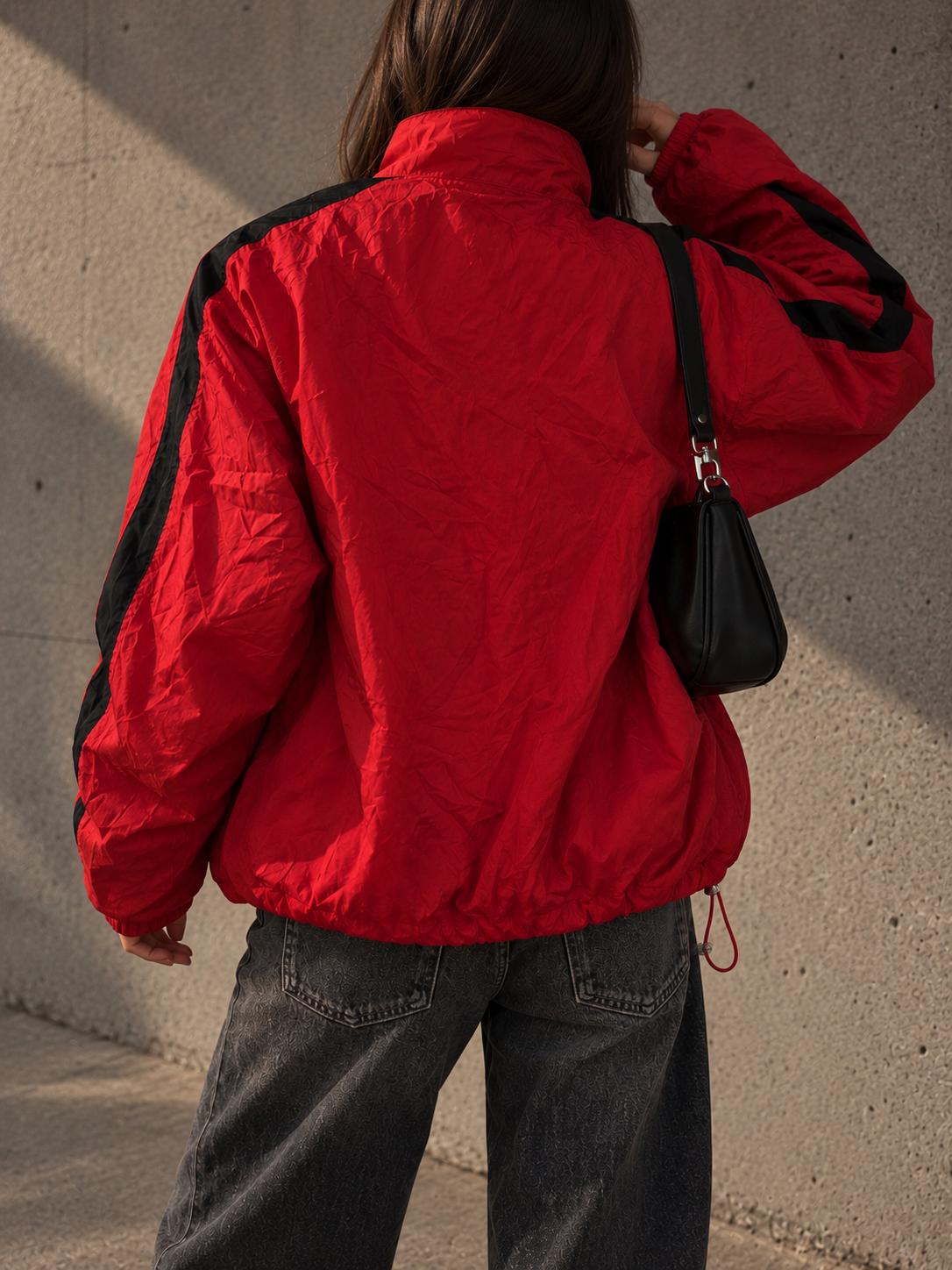 Nike Vintage Windbreaker Jacke XL | Retro Y2K Track Jacket