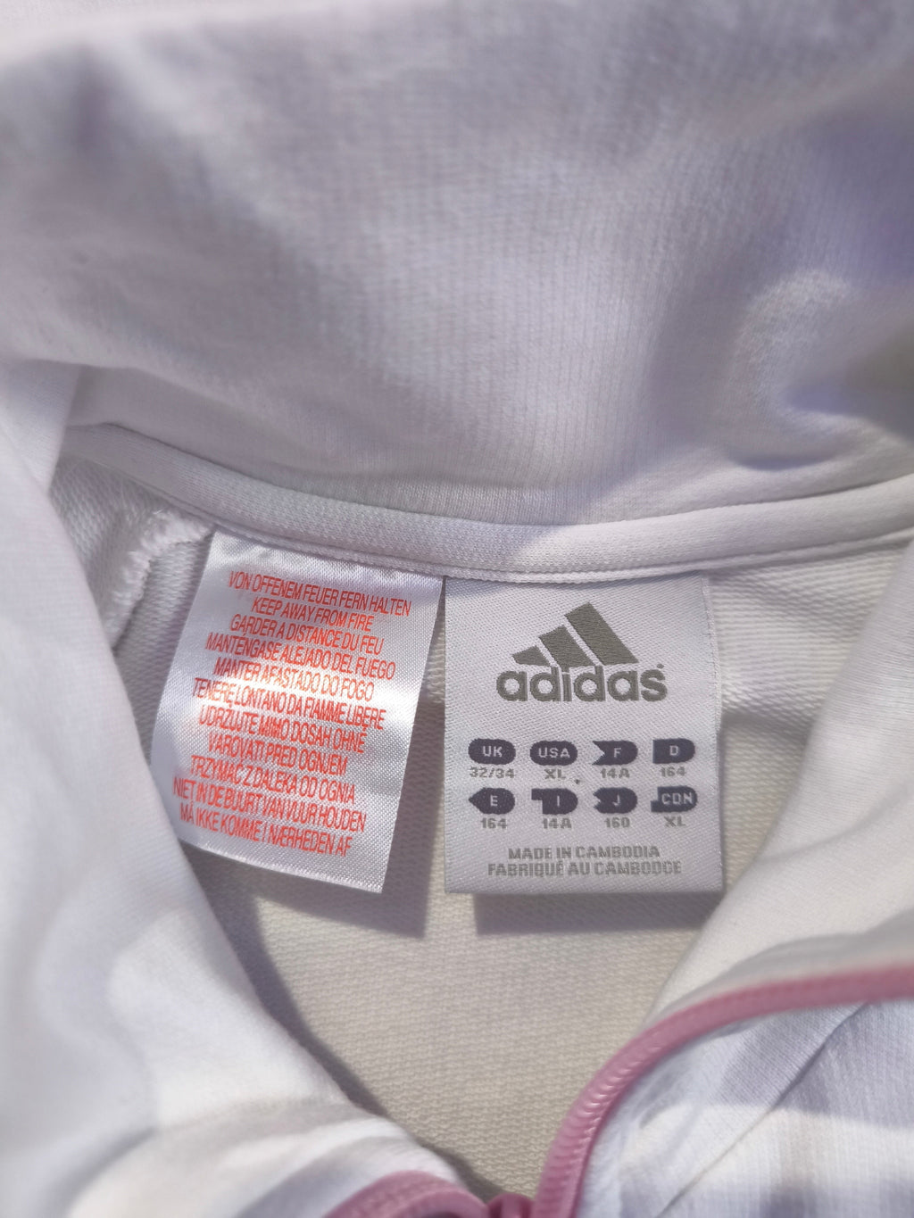 Adidas Trainingsjacke Retro - Größe XS