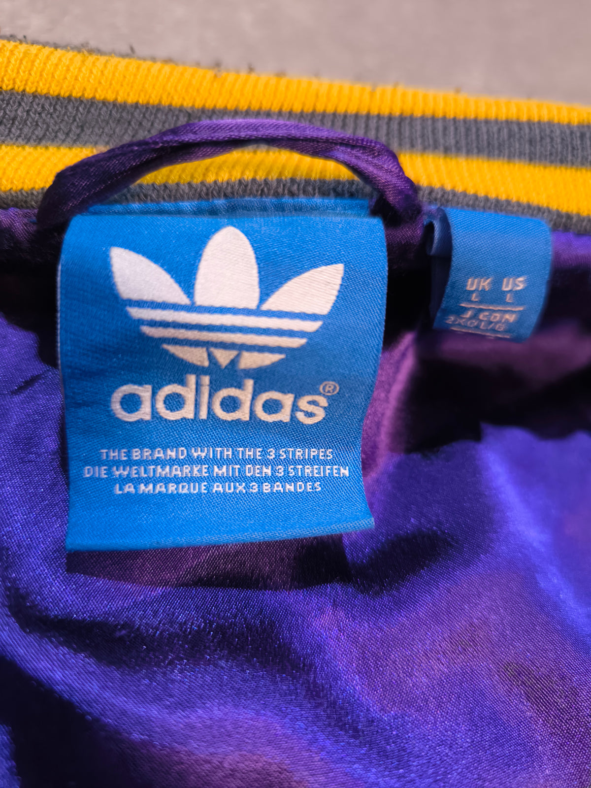 Adidas Los Angeles Lakers Varsity College Jacket - Größe L