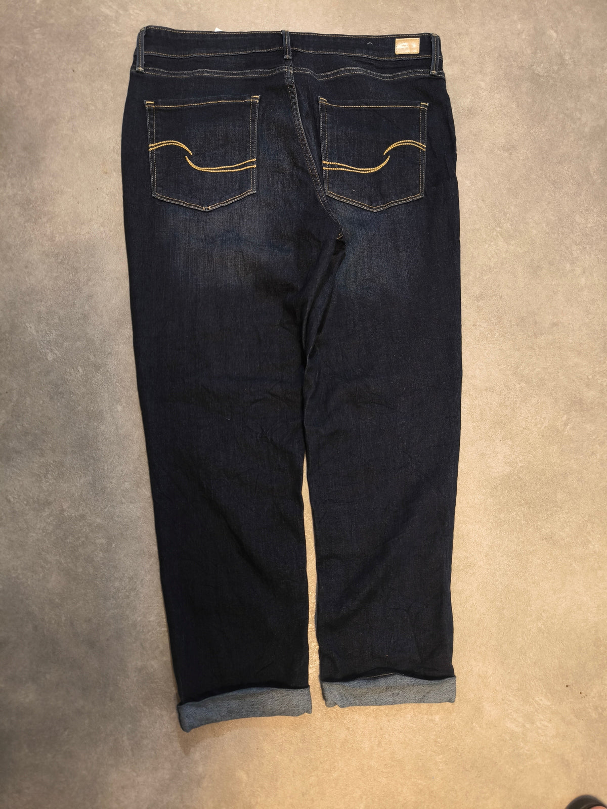 Levi Strauss Signature Jeans Dunkelblau | Modern Slim Boyfriend | Dark Denim