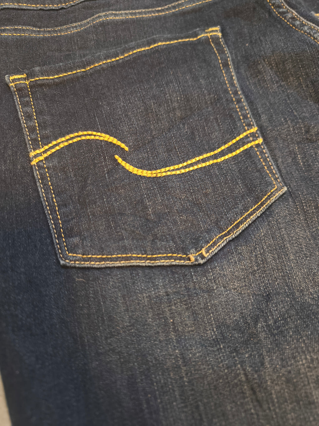 Levi Strauss Signature Jeans Dunkelblau | Modern Slim Boyfriend | Dark Denim