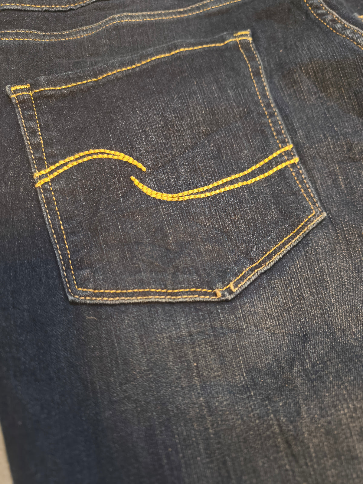 Levi Strauss Signature Jeans Dunkelblau | Modern Slim Boyfriend | Dark Denim