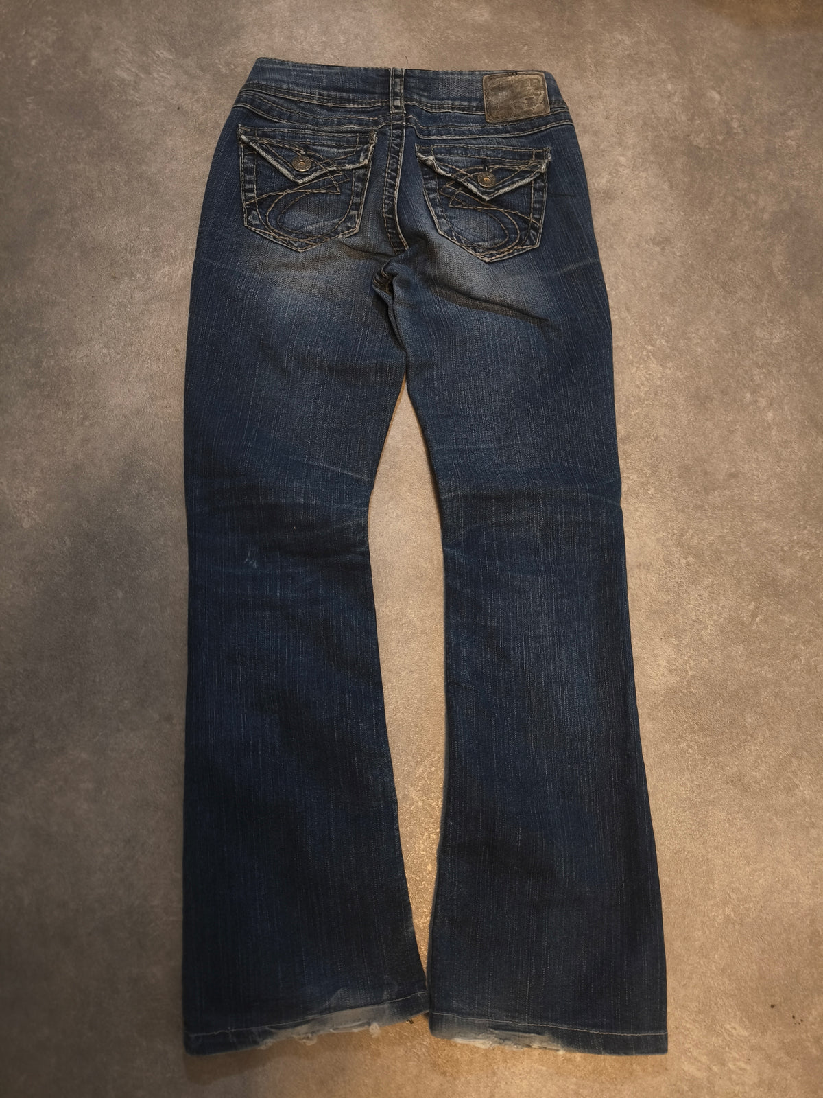 Silver Jeans Co. Suki Surplus W25 L31 Bootcut Jeans Y2K Dark Wash