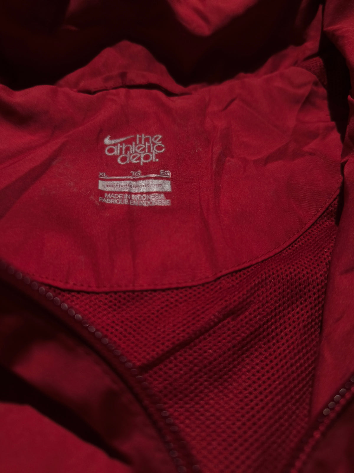 Nike Vintage Windbreaker Jacke XL | Retro Y2K Track Jacket