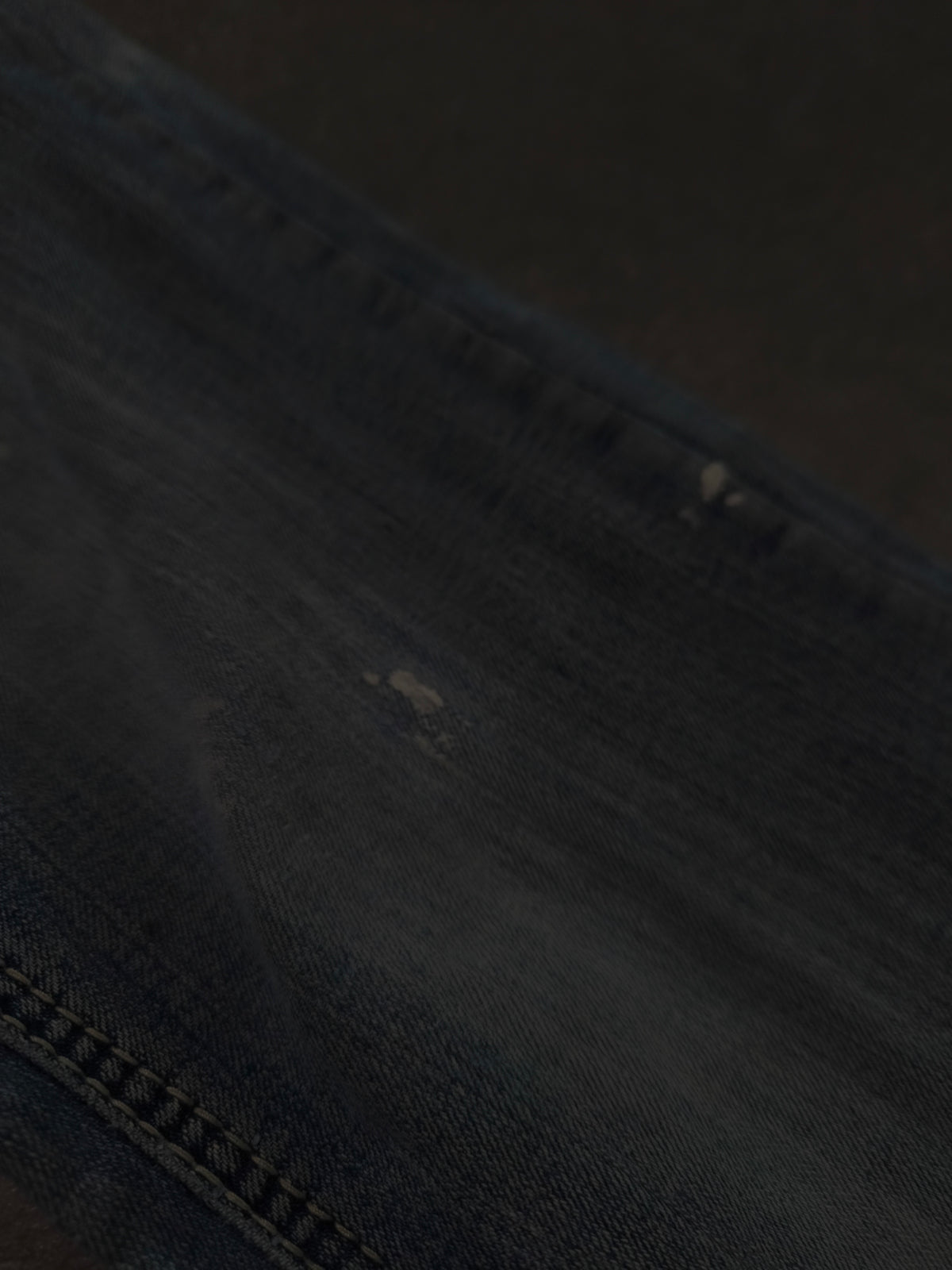 Premiere Y2K Bootcut Jeans Blau Flared Strass Stickerei 2000s Vintage