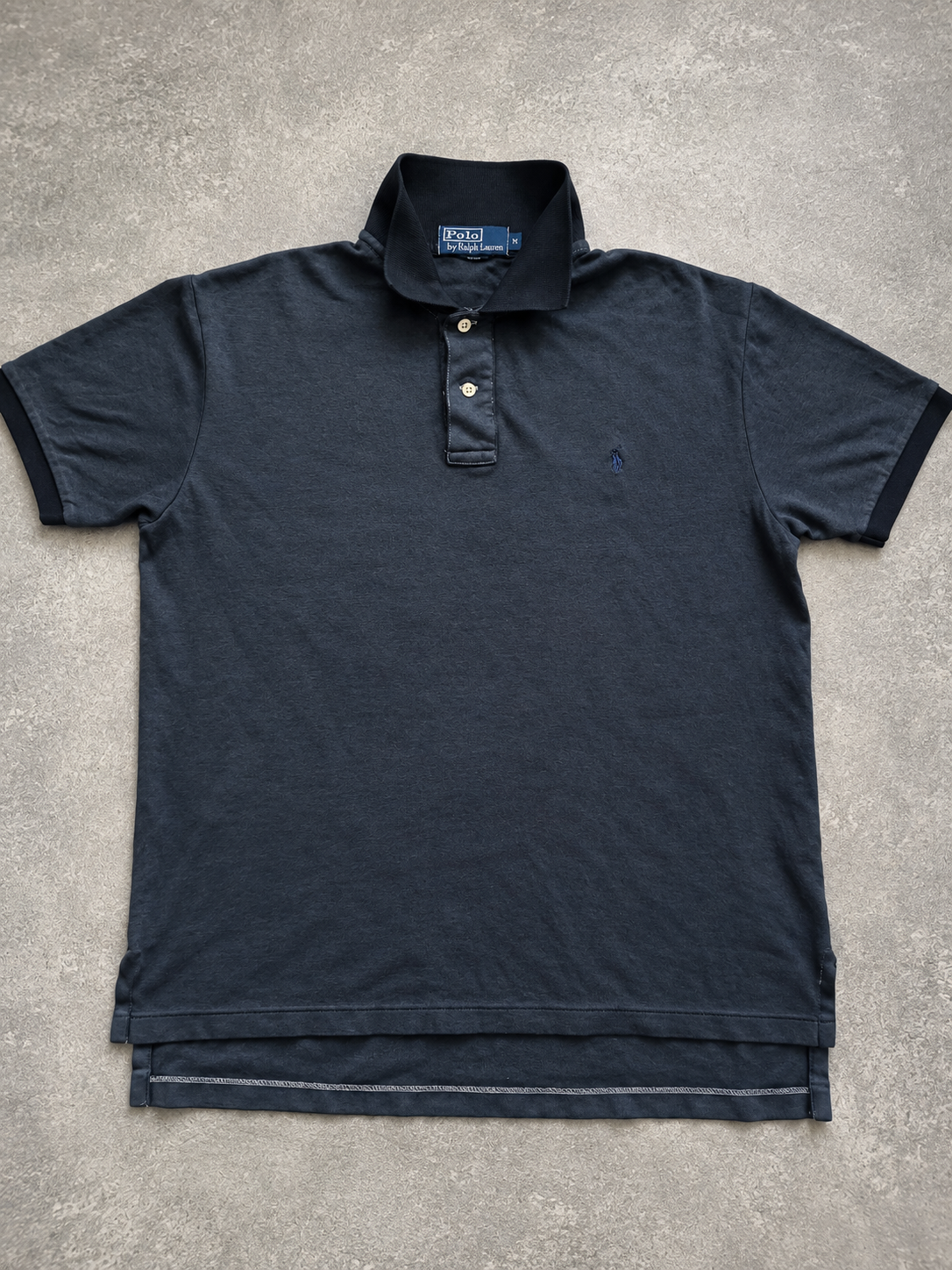Polo Ralph Lauren Vintage Poloshirt Dunkelblau