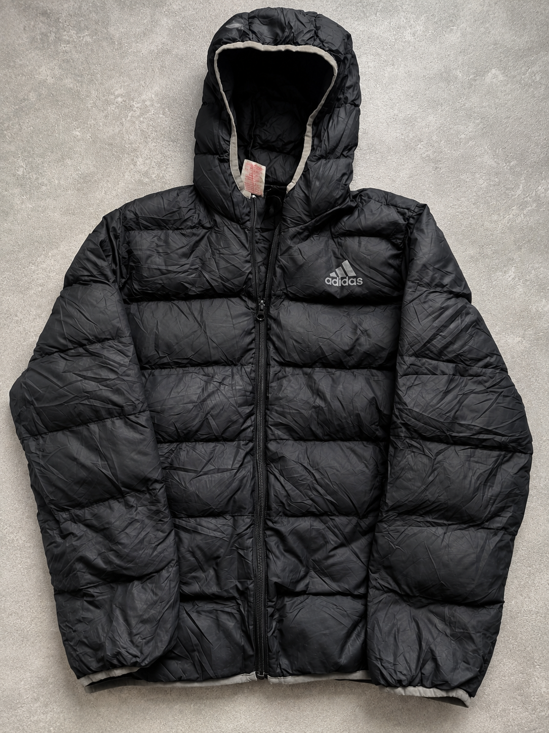 Adidas Pufferjacke Schwarz | Gr. 164 / 13–14Y