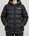Adidas Pufferjacke Schwarz | Gr. 164 / 13–14Y
